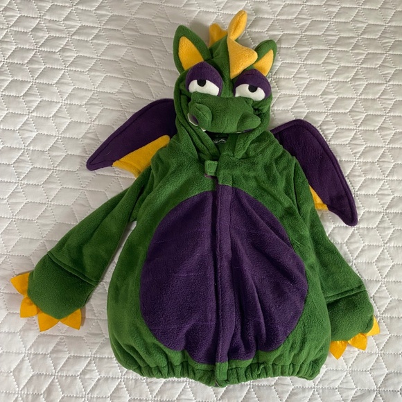 Old Navy Dragon Halloween Costume 12-24 months 2 pc suite - Picture 1 of 15